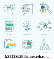 flache zeile, heiligenbilder, für, webentwicklung flache zeile, heiligenbilder, für, webentwicklung