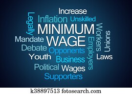 Minimum Wage Word Cloud