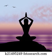 Yoga Pose Means Posture Harmony And Feel