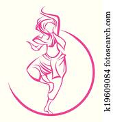 רקוד, הודו, סמל