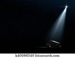 Abstract Nativity Scene Abstract Nativity Scene