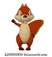 angry cartoon squirrel angry cartoon squirrel