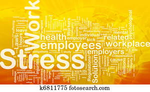Work stress background concept Work stress background concept