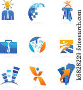 collection of business and consulting icons collection of business and consulting icons