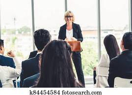 Group of business people meeting in a seminar conference Group of business people meeting in a seminar conference