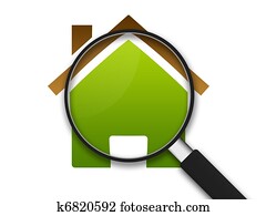 Magnifying Glass - House Magnifying Glass - House