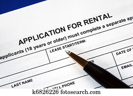 Signed the rental application Signed the rental application