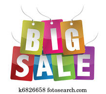 גדול, סימן של מכירה