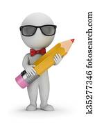 3D Hipster - Pencil 3D Hipster - Pencil