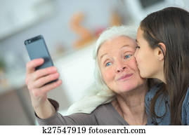A kiss for grandma A kiss for grandma