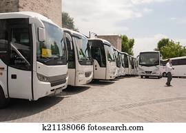 Bus parking Bus parking