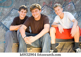 group of teen boys group of teen boys
