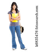 portrait of college student