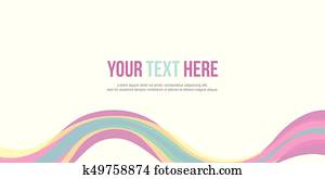 Website header colorful wave design Website header colorful wave design
