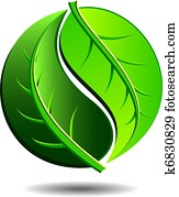 ירוק, איקון