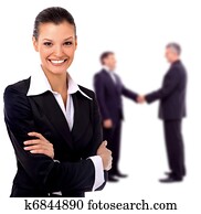 Business team people group crowd full length stand isolated on white background Business team people group crowd full length stand isolated on white background