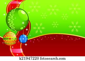 Christmas ornaments background Christmas ornaments background