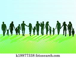 Parents with children and young peo