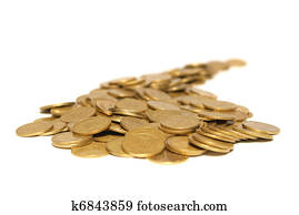 Road of golden coins