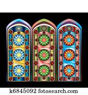 Stained glass windows Stained glass windows