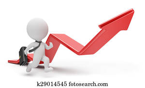 3d small people - pursuit of profit 3d small people - pursuit of profit