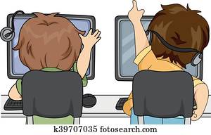 Kids Boys Computer Fun