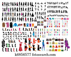 man and woman fashion 