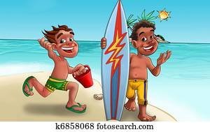 playing in the beach playing in the beach