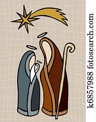 נוצרי, לידה, דוגמה