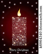 Christmas Candle Christmas Candle