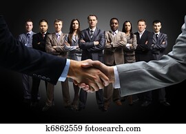 handshake isolated on business handshake isolated on business