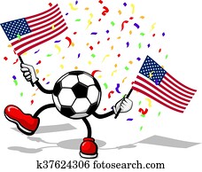 Soccer USA Celebration Soccer USA Celebration