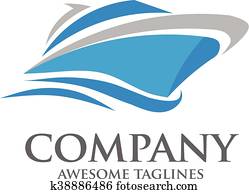 yacht, logo yacht, logo