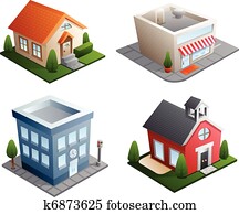 בנין, דוגמות