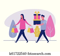 ידידים, קניות, ל, מתנות