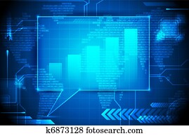 条形图, 在中, 演说气泡