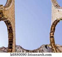 carmo, convento, em, lisboa