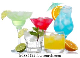 cocktails with fruits cocktails with fruits