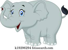 Happy elephant cartoon Happy elephant cartoon