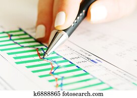 stock market, schaubilder