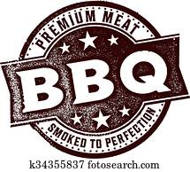 Vintage BBQ Sign Vintage BBQ Sign