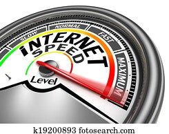 internet speed conceptual meter internet speed conceptual meter