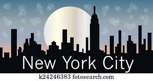 New York City skyline New York City skyline