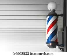 Barber shop pole Barber shop pole