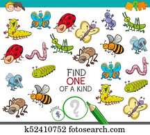one of a kind game with insect animals one of a kind game with insect animals