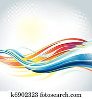 quentes, e, gelado, mistura