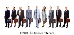 Young attractive business people Young attractive business people