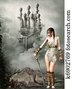 לוחם, ו, מת, דרקון