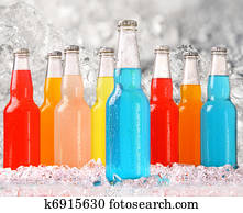 Cool summer drinks with ice Cool summer drinks with ice