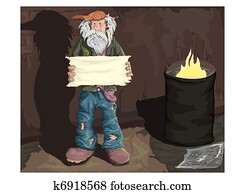 Homeless man Homeless man